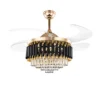 Crystal Ceiling Light Fan, 220v - view 6