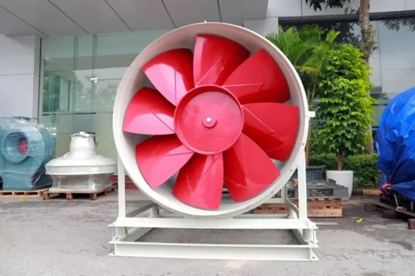 Custom Accepted Axial Fan, SS400, Steel, 400-1500mm, APL-8-14D - view 3