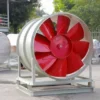 Custom Accepted Axial Fan, SS400, Steel, 400-1500mm, APL-8-14D - view 4