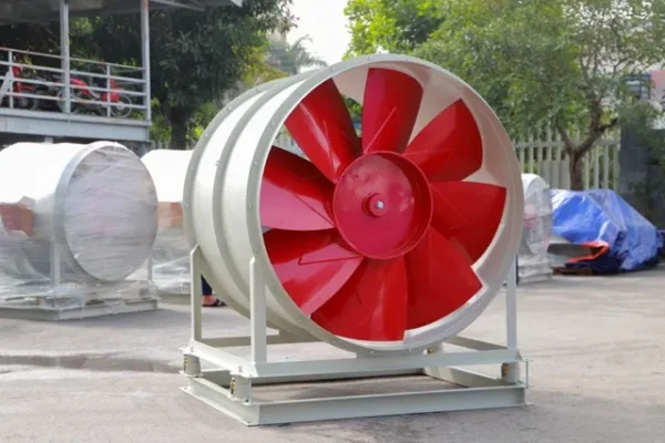 Custom Accepted Axial Fan, SS400, Steel, 400-1500mm, APL-8-14D - view 4
