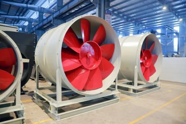 Custom Accepted Axial Fan, SS400, Steel, 400-1500mm, APL-8-14D - view 5