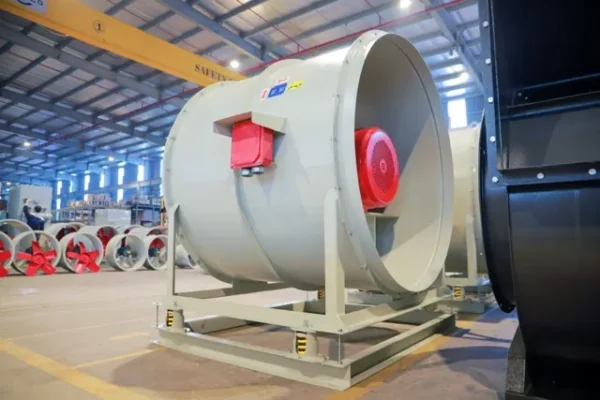 Custom Accepted Axial Fan, SS400, Steel, 400-1500mm, APL-8-14D - view 6