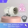 Custom Made Duct Fan, 220~240V, 220 V, Stainless Steel - view 4