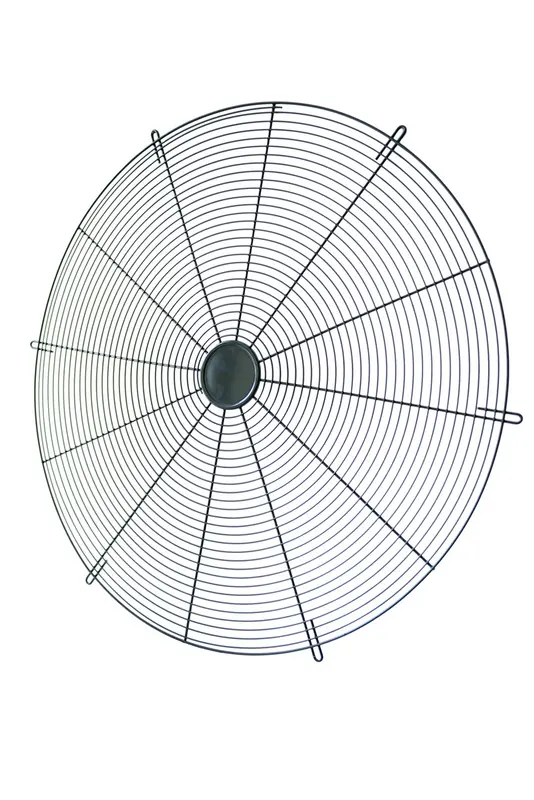 Custom Made Metal Fan, Stainless Steel, Round