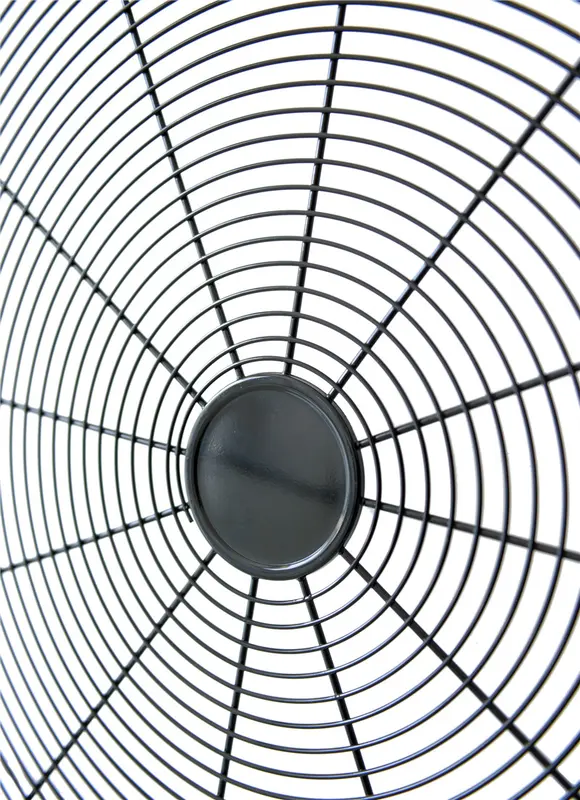 Custom Made Metal Fan, Stainless Steel, Round - view 3