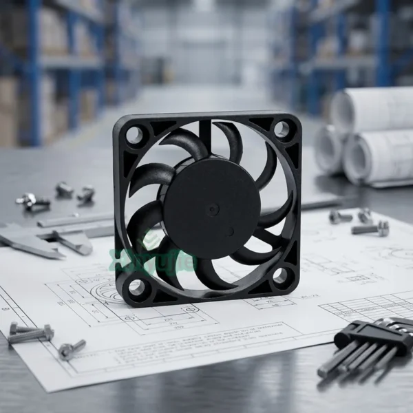 Custom Portable Mini Fan, 4007, Brushless, Axial, 5V/12V - view 2