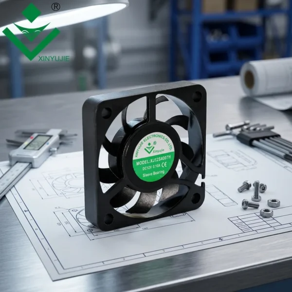 Custom Portable Mini Fan, 4007, Brushless, Axial, 5V/12V - view 3