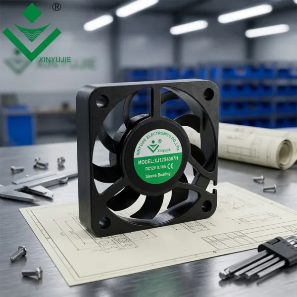 Custom Portable Mini Fan, 4007, Brushless, Axial, 5V/12V - view 4