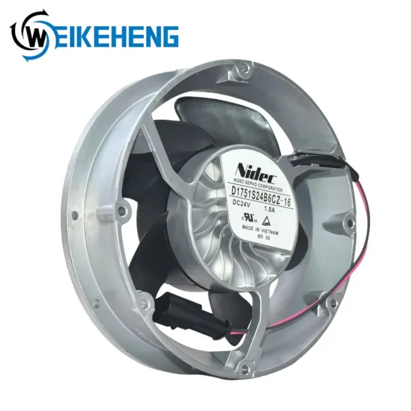D1751s24b6cz-16 Dc24v Axial Fan, 17251, Electric - view 5