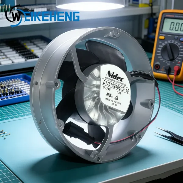 D1751s24b6cz-16 Dc24v Axial Fan, 17251, Electric - view 6
