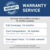 Damage Restoration Clean Fan, 1000CFM, 110V, Electric - view 6