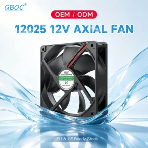 Dc12v Brushless Cooling Fan, GBOC, 12025, 120x120x25mm, 4.72"