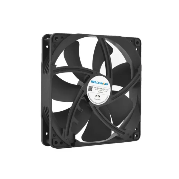 Dc140x140x25mm Axial Cooling Fan, WELLSUNFAN, 12V, 3.00W - view 5
