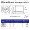 Dc48v2025a3000rpm2432nm7501000w Integrated Servo Motor - view 5