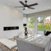 Decoration Led Ceiling Fan, 50, Plastic