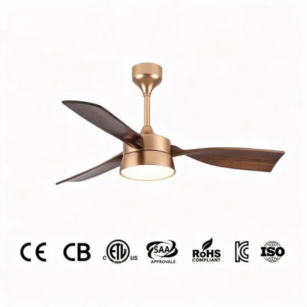 Decorative Led Ceiling Fan, 52-Inch, BLDC, 6-Speed - view 5