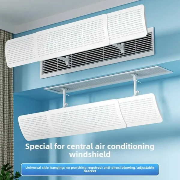 Deflector Air Duct Fan, Manual, Plastic - view 5
