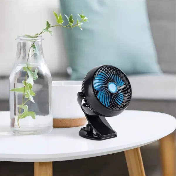 Degree Adjustable Cooling Fan, 360, Portable - view 4