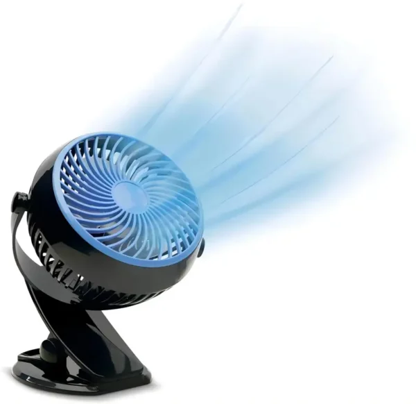 Degree Adjustable Cooling Fan, 360, Portable - view 6
