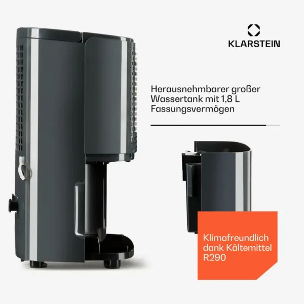 Dehumidifier, 10L, Portable, 15-20, m2 - view 5