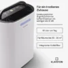 Dehumidifier, 10L, Portable, 20-25, m2 - view 2