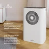 Dehumidifier, 16L, Portable, 30-40, m2