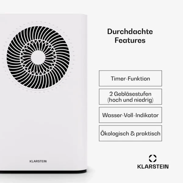 Dehumidifier, 16L, Portable, 30-40, m2 - view 5