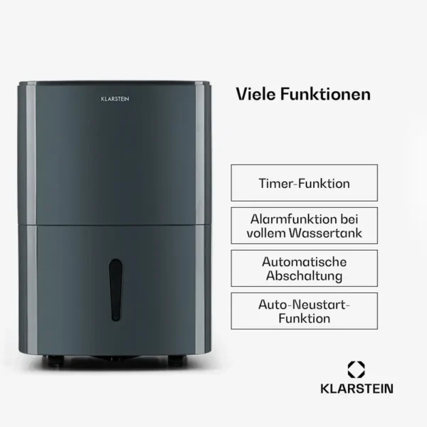 Dehumidifier, 20L, Portable, 40-50, m2 - view 4