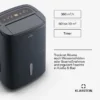 Dehumidifier, 40L, Portable, 35-45, m2 - view 4