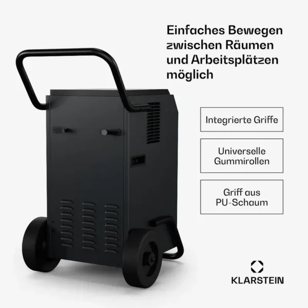 Dehumidifier, 50L, Portable, 80-100, m2 - view 3
