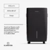 Dehumidifier, 60L, Portable - view 4