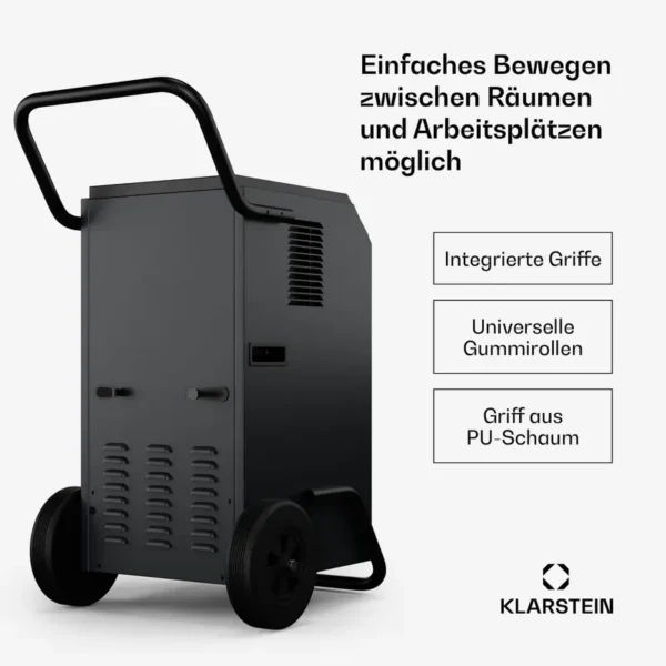 Dehumidifier, 70L, Portable, 100-140, m2 - view 3