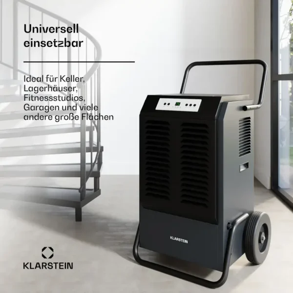 Dehumidifier, 90L, Portable, 140-180, m2 - view 4