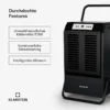 Dehumidifier, 90L, Portable, 140-180, m2 - view 5