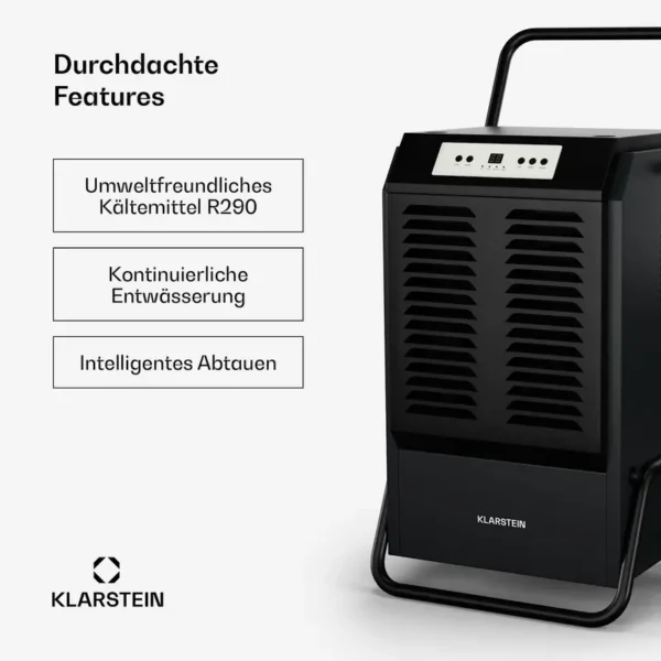 Dehumidifier, 90L, Portable, 140-180, m2 - view 5