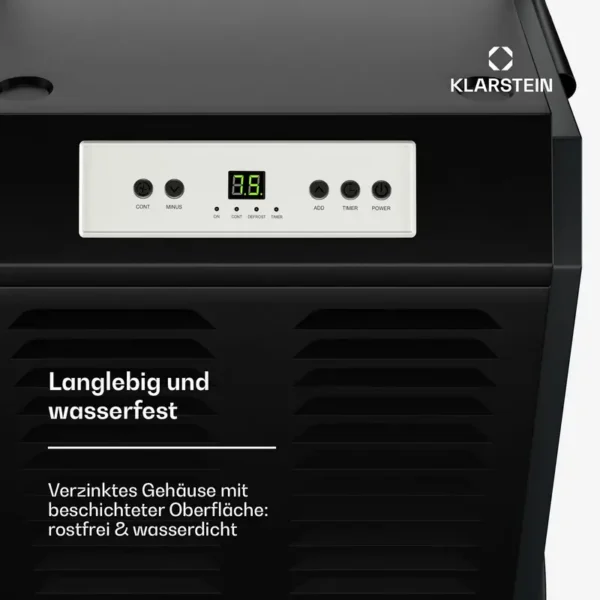 Dehumidifier, 90L, Portable, 140-180, m2 - view 6