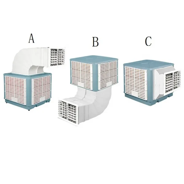 Desert Air Cooler, 380V, Wall - view 3