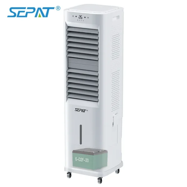 Desert Air Cooling Fan, Plastic, Solar - view 2