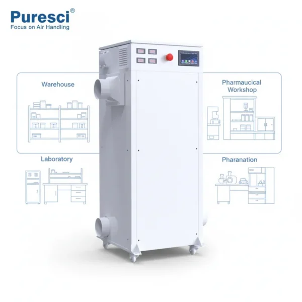 Desiccant Rotor Dehumidifier, 220 - view 3