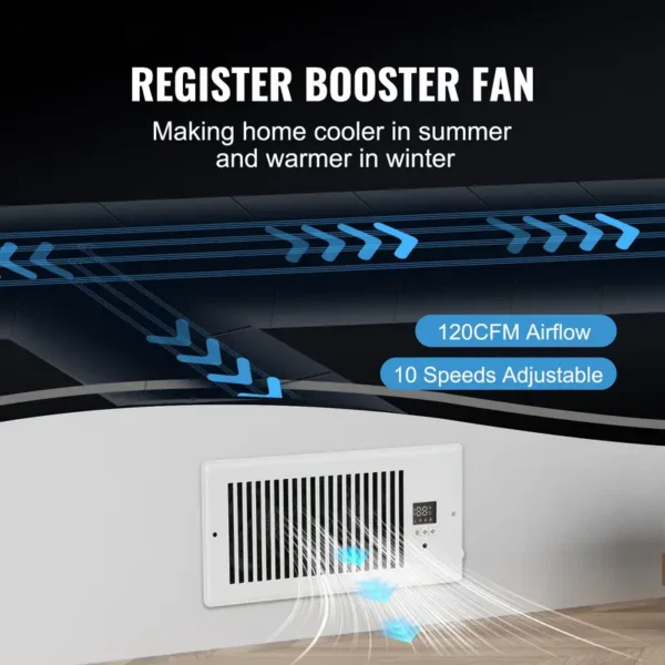 Design Register Booster Fan, D0100X3ITAP - view 4