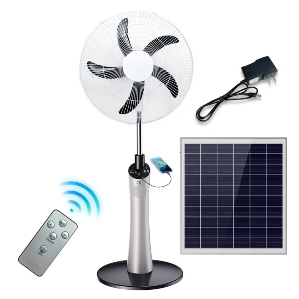Design Solar Fan, 20W/25W, Metal+ABS