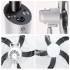 Design Solar Fan, 20W/25W, Metal+ABS - view 3