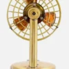 Desk Air Cooling Fan, Brass - view 3