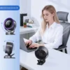 Desk Fan, Portable, 3000mAh, LED, 100-Speed - view 3