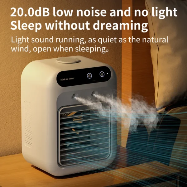 Desk Rechargeable Air Conditioner, Portable, USB - view 2