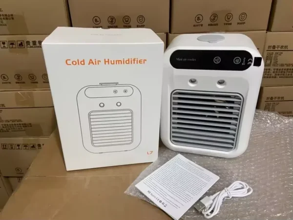 Desk Rechargeable Air Conditioner, Portable, USB - view 6