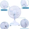 Desk Table Clip Fan, Plastic, Portable - view 2