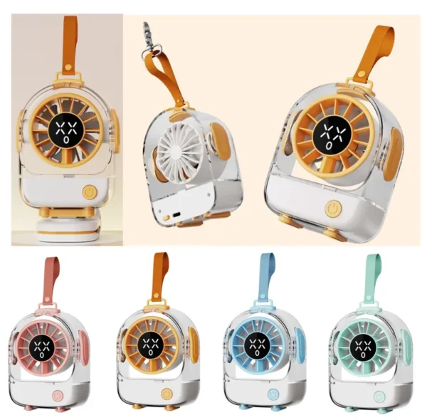 Desktop Electric Fan, USB, Portable - view 6