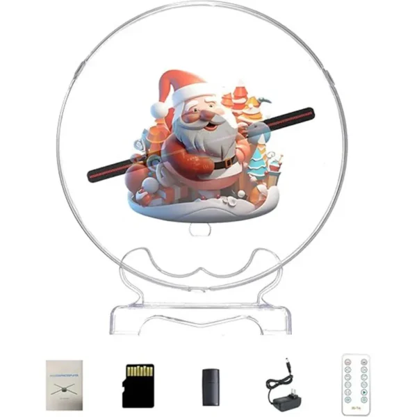 Desktop Fan, 11CM, 3D, LED - view 2