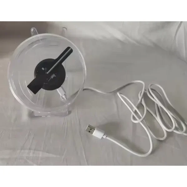 Desktop Fan, 11CM, 3D, LED - view 4